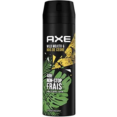 AXE Déodorant Bodyspray Wild 48h Non-Stop Frais 200ml - Publicité AXE Déodorant Bodyspray Wild 48h Non-Stop Frais 200ml - Publicité