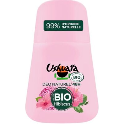 Ushuaia Ushuaïa Déodorant Bio 48h Hibiscus - Publicité Ushuaia Ushuaïa Déodorant Bio 48h Hibiscus - Publicité