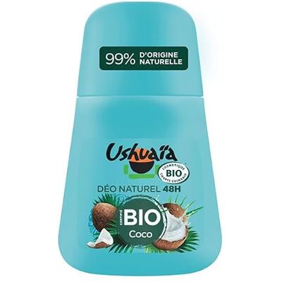 Ushuaia Déodorant Bille Bio 48h Coco 50 ml - Publicité Ushuaia Déodorant Bille Bio 48h Coco 50 ml - Publicité
