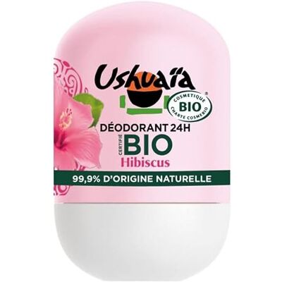 Ushuaia Déodorant Bille Bio Hibiscus 50Ml le Lot De 4 - Publicité Ushuaia Déodorant Bille Bio Hibiscus 50Ml le Lot De 4 - Publicité