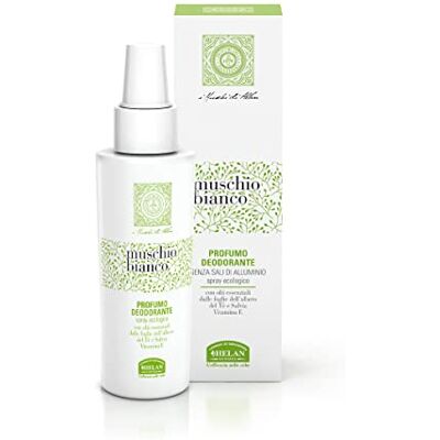 Helan Muschio Blanc Parfum Déodorant 100 Ml - Publicité Helan Muschio Blanc Parfum Déodorant 100 Ml - Publicité