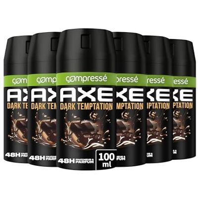AXE Suprême Déodorant Spray Compressé Dark Temptation 48h Fresh Lot de 6x100ml - Publicité AXE Suprême Déodorant Spray Compressé Dark Temptation 48h Fresh Lot de 6x100ml - Publicité