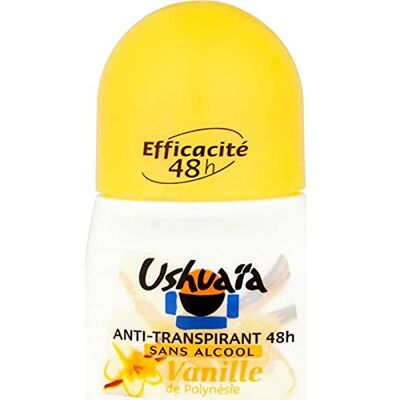 Ushuaia Ushuaïa Anti-Transpirant 48h Vanille de Polynésie 50ml (lot de 4) - Publicité Ushuaia Ushuaïa Anti-Transpirant 48h Vanille de Polynésie 50ml (lot de 4) - Publicité