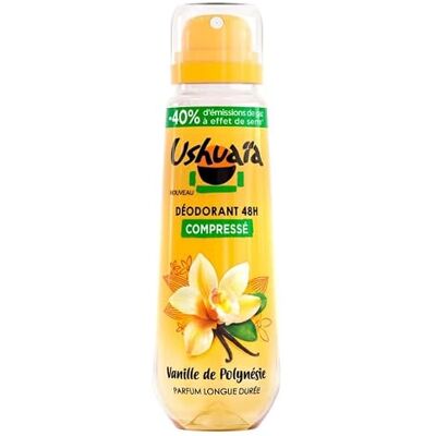 Ushuaia Déodorant Atomiseur Compressé Vanille 100 Ml le Lot De 3 - Publicité Ushuaia Déodorant Atomiseur Compressé Vanille 100 Ml le Lot De 3 - Publicité