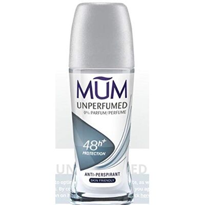 Mum Deodorant Roll On Unperfumed 81622 50ml by - Publicité Mum Deodorant Roll On Unperfumed 81622 50ml by - Publicité
