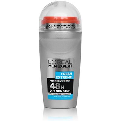L'ORÉAL Men Expert Fresh Extreme Déodorant Anti Transpirant 48H 50 Ml - Publicité L'ORÉAL Men Expert Fresh Extreme Déodorant Anti Transpirant 48H 50 Ml - Publicité