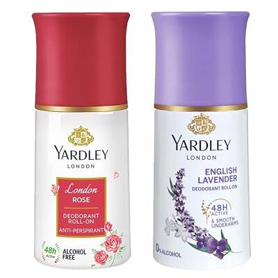Yardley London Rose and English Lavender Lot de 2 stylos à bille 50 ml - Publicité Yardley London Rose and English Lavender Lot de 2 stylos à bille 50 ml - Publicité