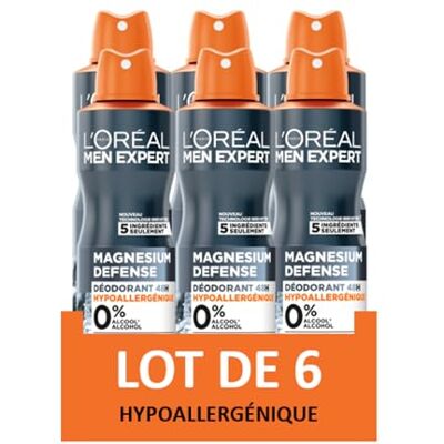 L’Oréal Paris - Expert Deo Magne Defense - 150 ml - Homme - Deodorant - Publicité L’Oréal Paris - Expert Deo Magne Defense - 150 ml - Homme - Deodorant - Publicité