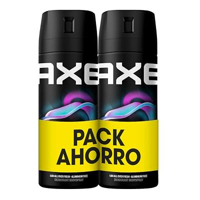 AXE Pack économique Déodorant Bodyspray Marine 2 x 150 ml avec technologie Dual Action - Publicité AXE Pack économique Déodorant Bodyspray Marine 2 x 150 ml avec technologie Dual Action - Publicité