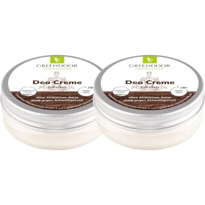 GREENDOOR Deo Creme For Men pack économique de 2, crème déodorante efficace sans aluminium pour hommes, parfum masculin, cosmétique naturelle végétalienne, anti-odeur aisselle, déodorant naturel bio - Publicité GREENDOOR Deo Creme For Men pack économique de 2, crème déodorante efficace sans aluminium pour hommes, parfum masculin, cosmétique naturelle végétalienne, anti-odeur aisselle, déodorant naturel bio - Publicité