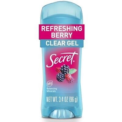 Secret Scent Expressions Gel Crystal Clear Antiperspirant & Déodorant So Very Summerberry - Publicité Secret Scent Expressions Gel Crystal Clear Antiperspirant & Déodorant So Very Summerberry - Publicité