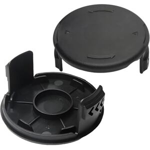Galenkong Pack de 2 bouchons de bobine de tondeuse, compatibles avec pour Bosch Art 23 SL Art 26 SL, couvercles de bouchon de bobine de remplacement, couvercle de bobine de tondeuse d'herbe (noir) - Publicité Galenkong Pack de 2 bouchons de bobine de tondeuse, compatibles avec pour Bosch Art 23 SL Art 26 SL, couvercles de bouchon de bobine de remplacement, couvercle de bobine de tondeuse d'herbe (noir) - Publicité