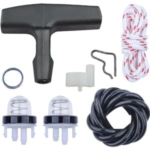 AUMEL Poignée avec Corde pour STIHL TS410 TS420 Lanceur, Poignée de Démarrage + Corde + Pompe Amorcage + Cliquet de Démarrage + Tuyau de Carburant Accessoire de Demarreur à Rappel - Publicité AUMEL Poignée avec Corde pour STIHL TS410 TS420 Lanceur, Poignée de Démarrage + Corde + Pompe Amorcage + Cliquet de Démarrage + Tuyau de Carburant Accessoire de Demarreur à Rappel - Publicité