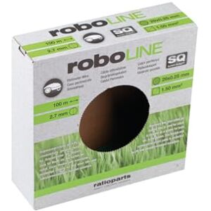 Ratioparts Câble de délimitation pour Robot Tondeuse Ø 2,7 mm x 100 m (diamètre du câble 1,5 mm²), Vert - Publicité Ratioparts Câble de délimitation pour Robot Tondeuse Ø 2,7 mm x 100 m (diamètre du câble 1,5 mm²), Vert - Publicité