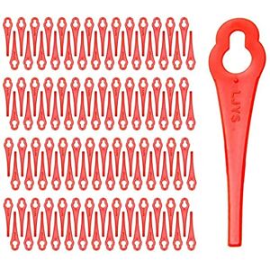 Chuancheng Lot de 100 lames en plastique pour coupe-bordures sans fil Güde RT250/18 RT 5 mm x 10 mm - Publicité Chuancheng Lot de 100 lames en plastique pour coupe-bordures sans fil Güde RT250/18 RT 5 mm x 10 mm - Publicité