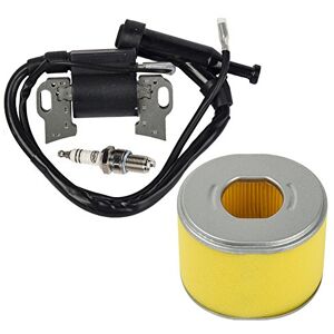 OxoxO filtre à air avec bobine d'allumage Bougie d'allumage Compatible avec Honda Gx240 Gx270 8hp 9hp Faucheuse à gazon Nouveau - Publicité OxoxO filtre à air avec bobine d'allumage Bougie d'allumage Compatible avec Honda Gx240 Gx270 8hp 9hp Faucheuse à gazon Nouveau - Publicité