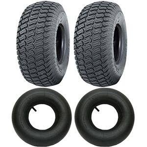 Parnells 2 Jeux de Pneus Tubeless Turf + Chambres à Air, 13x5.00-6, 4 Plis P332 Wanda Grass Tyre, Diamètre 316 mm, Largeur 128 mm, 200 kg pour Tondeuses à Gazon, Chariots et Tout-Terrain - Publicité Parnells 2 Jeux de Pneus Tubeless Turf + Chambres à Air, 13x5.00-6, 4 Plis P332 Wanda Grass Tyre, Diamètre 316 mm, Largeur 128 mm, 200 kg pour Tondeuses à Gazon, Chariots et Tout-Terrain - Publicité