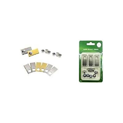 ISE Lot de 18 lames de rechange en titane pour Honda Miimo 72515VP7A00 et 72511-VP7-905 - Publicité ISE Lot de 18 lames de rechange en titane pour Honda Miimo 72515VP7A00 et 72511-VP7-905 - Publicité
