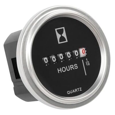 Runleader Compteur Horaire Mécanique DC 8V-80V IP67 Étanche Industriel - Publicité Runleader Compteur Horaire Mécanique DC 8V-80V IP67 Étanche Industriel - Publicité