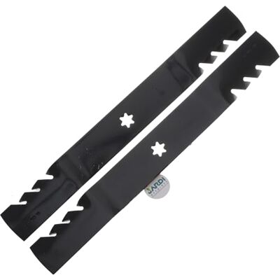 Jardiaffaires Jeu de Lames Gator Mulching Coupe 107cm pour MTD et Toro remplace 742-0656 - Publicité Jardiaffaires Jeu de Lames Gator Mulching Coupe 107cm pour MTD et Toro remplace 742-0656 - Publicité