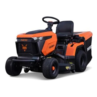 Fuxtec Tracteur FX-RMT84M • Moteur 432 cm³ • Coupe 83 cm • Grand Bac 280 L Tondeuse autoportée essence • Boîte manuelle 5+1 • 6 hauteurs réglables • Marche arrière RMO pratique pour pelouse - Publicité Fuxtec Tracteur FX-RMT84M • Moteur 432 cm³ • Coupe 83 cm • Grand Bac 280 L Tondeuse autoportée essence • Boîte manuelle 5+1 • 6 hauteurs réglables • Marche arrière RMO pratique pour pelouse - Publicité