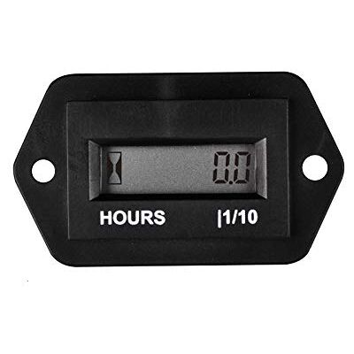 Runleader Compteur Horaire Numérique AC86-230V Réinitialisable Étanche - Publicité Runleader Compteur Horaire Numérique AC86-230V Réinitialisable Étanche - Publicité