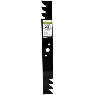 MaxPower Lame Mulching Commerciale 331749XB pour tondeuses Cut Craftsman, Husqvarna et Poulan Remplace OEM #'s 580244001 et 580244002 - Publicité MaxPower Lame Mulching Commerciale 331749XB pour tondeuses Cut Craftsman, Husqvarna et Poulan Remplace OEM #'s 580244001 et 580244002 - Publicité