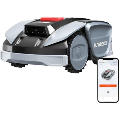 Sunseeker S3 Robot Tondeuse sans Fil Périphérique pour 800 m² – Navigation RTK + Vision IA, Cartographie Automatique, Évitement Intelligent des Obstacles, Gestion Multi-Zones, Contrôle via Application - Publicité Sunseeker S3 Robot Tondeuse sans Fil Périphérique pour 800 m² – Navigation RTK + Vision IA, Cartographie Automatique, Évitement Intelligent des Obstacles, Gestion Multi-Zones, Contrôle via Application - Publicité