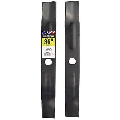 MaxPower Jeu de Lames Murray 561280 pour Coupe Murray de 91,4 cm, remplace 20930E701 - Publicité MaxPower Jeu de Lames Murray 561280 pour Coupe Murray de 91,4 cm, remplace 20930E701 - Publicité