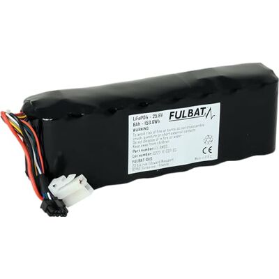 Fulbat BATTERIE ROBOT TONDEUSE ROBOMOW 25,6V 6AH 153,6Wh LiFePO4 - Publicité Fulbat BATTERIE ROBOT TONDEUSE ROBOMOW 25,6V 6AH 153,6Wh LiFePO4 - Publicité