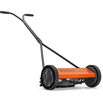 Husqvarna R54 - Tondeuse manuelle à cylindre pour petits jardins - Publicité Husqvarna R54 - Tondeuse manuelle à cylindre pour petits jardins - Publicité
