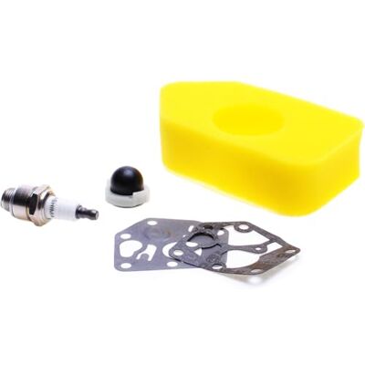 Jardiaffaires Bougie + Filtre à air + kit membranes + Pompe amorçage Compatible avec Briggs Stratton - Publicité Jardiaffaires Bougie + Filtre à air + kit membranes + Pompe amorçage Compatible avec Briggs Stratton - Publicité