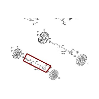 Makita 162682-7 Arbre avant complet pour tondeuse à gazon sans fil DLM382 - Publicité Makita 162682-7 Arbre avant complet pour tondeuse à gazon sans fil DLM382 - Publicité