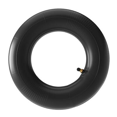 WilTec Chambre à air 11x4.00-5/4.10/3.50-5 pour pneu de tracteur à pelouse – avec Valve coudée – capacité de charge max. 130 kg – pour Roue Tondeuse à gazon Brouette Chariot Diable - Publicité WilTec Chambre à air 11x4.00-5/4.10/3.50-5 pour pneu de tracteur à pelouse – avec Valve coudée – capacité de charge max. 130 kg – pour Roue Tondeuse à gazon Brouette Chariot Diable - Publicité