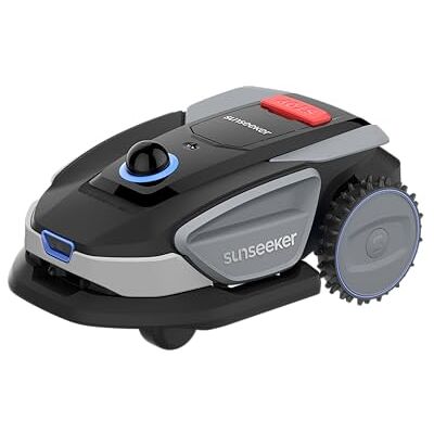 Sunseeker S4 Robot Tondeuse sans Fil Périphérique pour 1000 m² – LiDAR 360° et Vision IA, Cartographie Automatique, Évitement Intelligent des Obstacles, Multi-Zones, Contrôle Via Application - Publicité Sunseeker S4 Robot Tondeuse sans Fil Périphérique pour 1000 m² – LiDAR 360° et Vision IA, Cartographie Automatique, Évitement Intelligent des Obstacles, Multi-Zones, Contrôle Via Application - Publicité