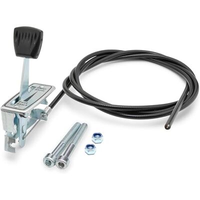 Easyboost Commande de gaz levier manette accélérateur universelle avec gaine et câble rigide pour tondeuse motoculteur à visser avec embout Z - Publicité Easyboost Commande de gaz levier manette accélérateur universelle avec gaine et câble rigide pour tondeuse motoculteur à visser avec embout Z - Publicité