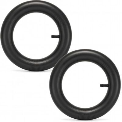 WilTec Lot de 2x Chambre à air 11x3.50-4 pour pneu de tracteur à pelouse – 280 x 280 x 90 mm – avec Valve droite – capacité de charge max. 130 kg – pour Roue Tondeuse à gazon Brouette Chariot Diable - Publicité WilTec Lot de 2x Chambre à air 11x3.50-4 pour pneu de tracteur à pelouse – 280 x 280 x 90 mm – avec Valve droite – capacité de charge max. 130 kg – pour Roue Tondeuse à gazon Brouette Chariot Diable - Publicité