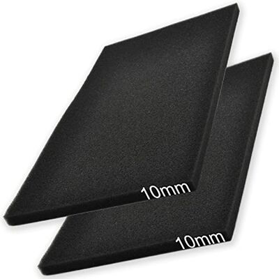 Easyboost 2 Mousses de Filtre à Air 28x15cm Epaisseur 10mm Universelle à découper pour Scooter Moto Quad Tondeuse Débroussailleuse Motoculteur Tronçonneuse Filtration pour Boite à air - Publicité Easyboost 2 Mousses de Filtre à Air 28x15cm Epaisseur 10mm Universelle à découper pour Scooter Moto Quad Tondeuse Débroussailleuse Motoculteur Tronçonneuse Filtration pour Boite à air - Publicité