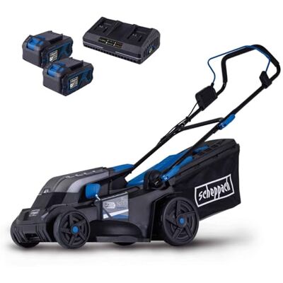 Scheppach Tondeuse à Gazon sans Fil BC-MP380-X 20V Brushless-Série 20V-IXES - Publicité Scheppach Tondeuse à Gazon sans Fil BC-MP380-X 20V Brushless-Série 20V-IXES - Publicité