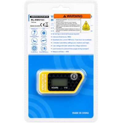 Runleader Compteur d'heures sans fil numérique(016B-YE) - Publicité Runleader Compteur d'heures sans fil numérique(016B-YE) - Publicité