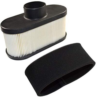 HQRP Filtre à air compatible avec tracteur de pelouse John Deere X300 X300R X304 X310 X320 X324 X340 X360 X500 X530 X534 S240 636M 648M 652M - Publicité HQRP Filtre à air compatible avec tracteur de pelouse John Deere X300 X300R X304 X310 X320 X324 X340 X360 X500 X530 X534 S240 636M 648M 652M - Publicité