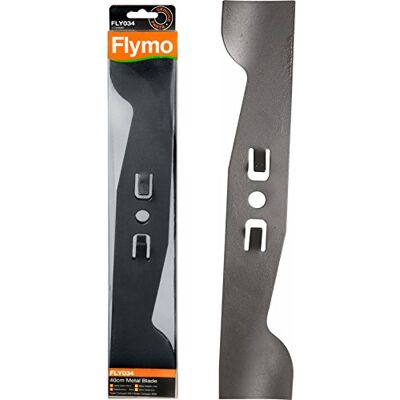 Lame de tondeuse en métal Flymo 40 cm - Lawnmower Blade - Publicité Lame de tondeuse en métal Flymo 40 cm - Lawnmower Blade - Publicité