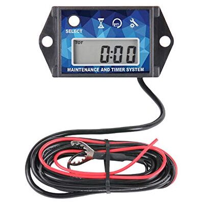 Runleader Compteur D'Heures Moteur Tachymètre Numérique RL-HM026C - Publicité Runleader Compteur D'Heures Moteur Tachymètre Numérique RL-HM026C - Publicité