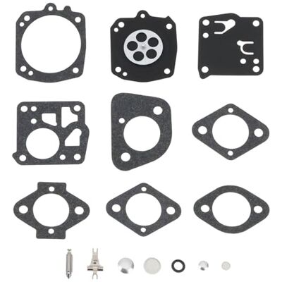 Axis Kit de Réparation de Carburateur pour Tronçonneuse Compatible avec Sachs Dolmar Les Modèles 117 120 123 133 153 116Si Et PS6000i - Publicité Axis Kit de Réparation de Carburateur pour Tronçonneuse Compatible avec Sachs Dolmar Les Modèles 117 120 123 133 153 116Si Et PS6000i - Publicité