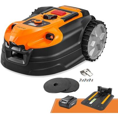 Lawnmaster OcuMow®18 Tondeuses Robot sans Fil de Limite 500 m², Navigation visuelle, évitement Automatique des Obstacles, Station de Charge Automatique, Zones interdites virtuelles - Publicité Lawnmaster OcuMow®18 Tondeuses Robot sans Fil de Limite 500 m², Navigation visuelle, évitement Automatique des Obstacles, Station de Charge Automatique, Zones interdites virtuelles - Publicité