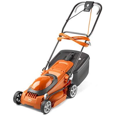 Flymo EasiStore 380R Tondeuse à Gazon électrique rotative – Largeur de Coupe 38 cm, bac à Gazon de 45 litres, Coupe à Bord fermé, Rouleau arrière, Hauteur Centrale, Rangement Peu encombrant - Publicité Flymo EasiStore 380R Tondeuse à Gazon électrique rotative – Largeur de Coupe 38 cm, bac à Gazon de 45 litres, Coupe à Bord fermé, Rouleau arrière, Hauteur Centrale, Rangement Peu encombrant - Publicité