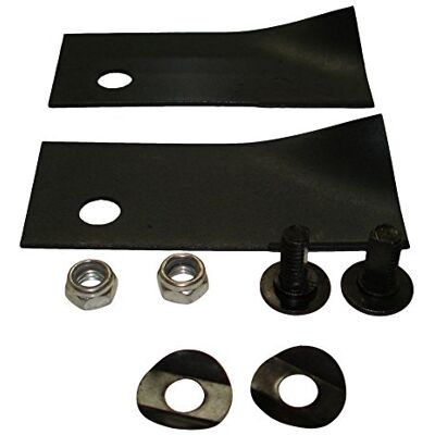 RocwooD Rover Lot de 2 lames et boulons pour tondeuse à gazon de 45,7 cm et 50,8 cm - Publicité RocwooD Rover Lot de 2 lames et boulons pour tondeuse à gazon de 45,7 cm et 50,8 cm - Publicité