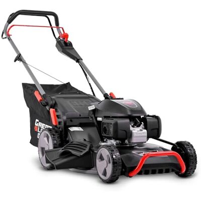 GREATLAND Tondeuse Thermique tractée 202CC avec Moteur Honda, Mulching, éjection latérale et Vitesse Variable. Publicité GREATLAND Tondeuse Thermique tractée 202CC avec Moteur Honda, Mulching, éjection latérale et Vitesse Variable. Publicité