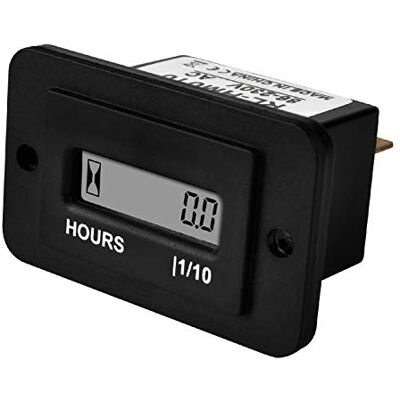 Runleader Compteur horaire numérique LCD , CA 86V à 230V, Heures totales pouvant être réinitialisées, Utilisation pour Générateur de tondeuse à gazon ZTR Chariot de golf Récureur de moteur de club-club Marine Compresseur de moteur de VTT et autre équipeme - Publicité Runleader Compteur horaire numérique LCD , CA 86V à 230V, Heures totales pouvant être réinitialisées, Utilisation pour Générateur de tondeuse à gazon ZTR Chariot de golf Récureur de moteur de club-club Marine Compresseur de moteur de VTT et autre équipeme - Publicité