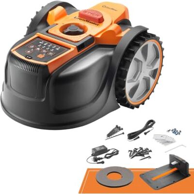 Lawnmaster OcuMow®16 Robot Tondeuse sans Fil pour Tondeuse à Gazon jusqu'à 300 ㎡, Évitement Intelligent d‘Obstacles, Navigation Optique, Station de Charge Automatique, Zone Interdite AMB16P2 - Publicité Lawnmaster OcuMow®16 Robot Tondeuse sans Fil pour Tondeuse à Gazon jusqu'à 300 ㎡, Évitement Intelligent d‘Obstacles, Navigation Optique, Station de Charge Automatique, Zone Interdite AMB16P2 - Publicité
